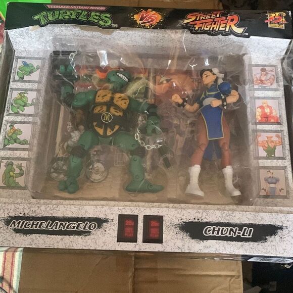 Teenage Mutant Ninja Turtles VS Street Fighter - Picture 1 of 9
